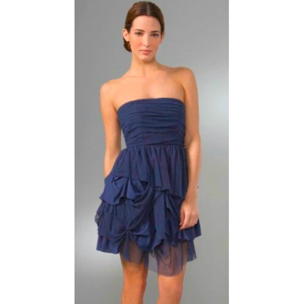 Alice + Olivia Cleo Strapless Party Dress